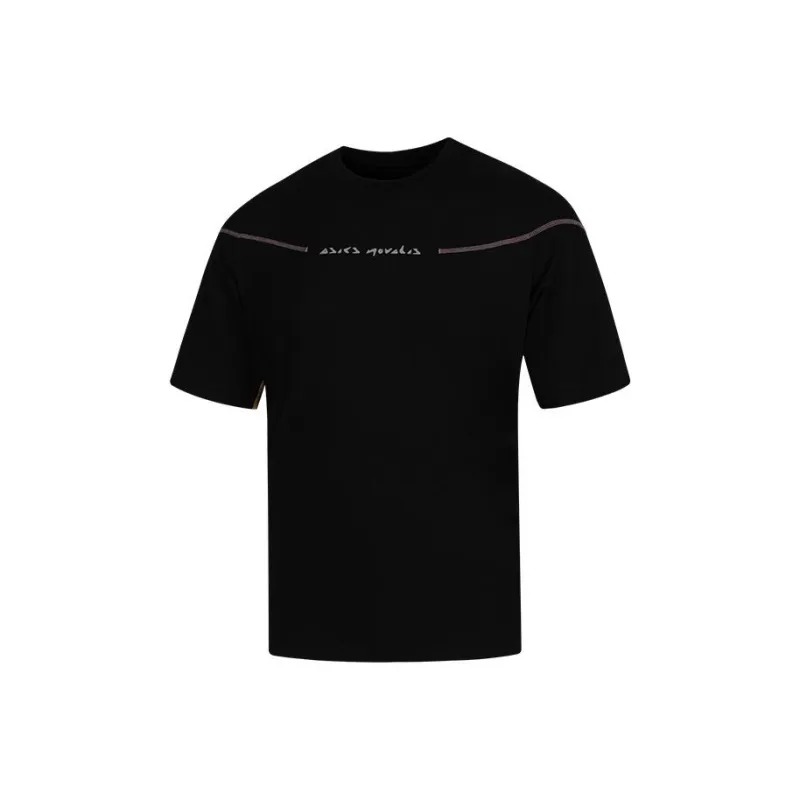 Asics Kiko Kostadinov NOVALIS Collection T Shirt Unisex Black/Blue Purple-0