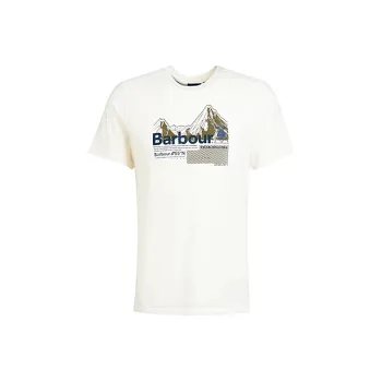 BARBOUR T Shirts Men White