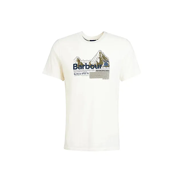 BARBOUR T Shirts Men White-0