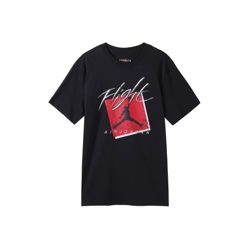 Jordan Set in Sleeve T Shirt Men's Black