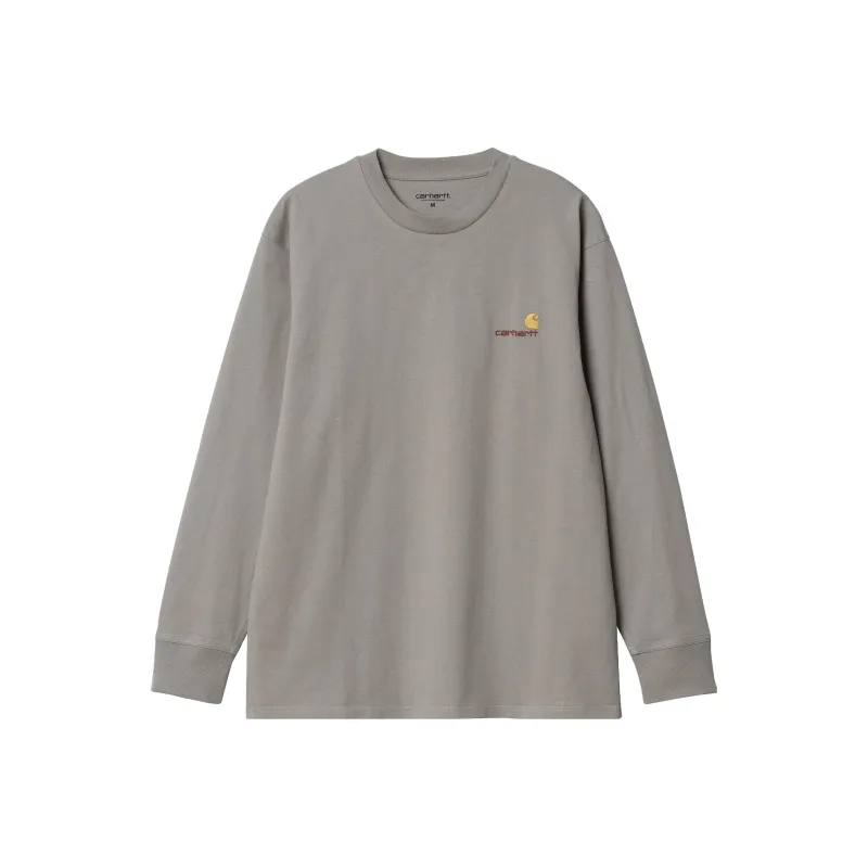 Carhartt WIP Long Sleeve American Script T shirt-0
