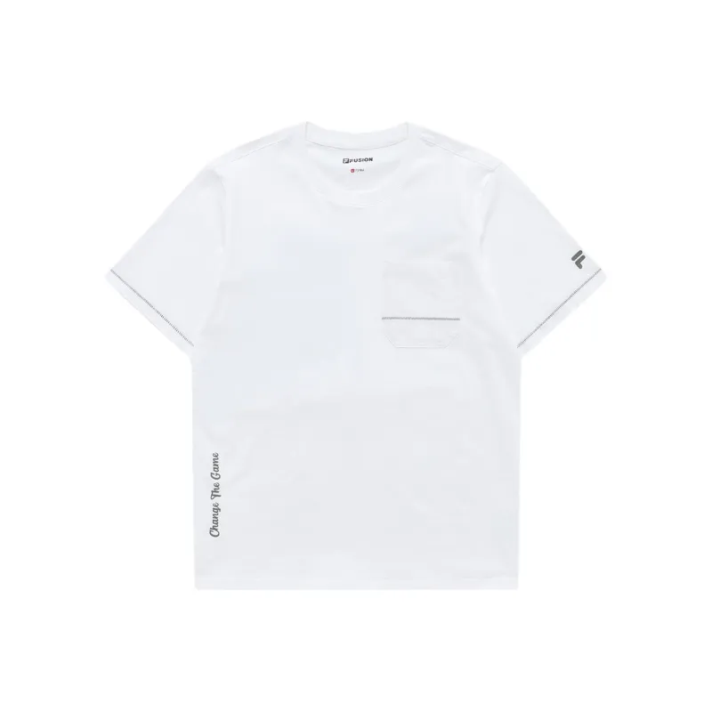 FILA FUSION T Shirt Men's White-0