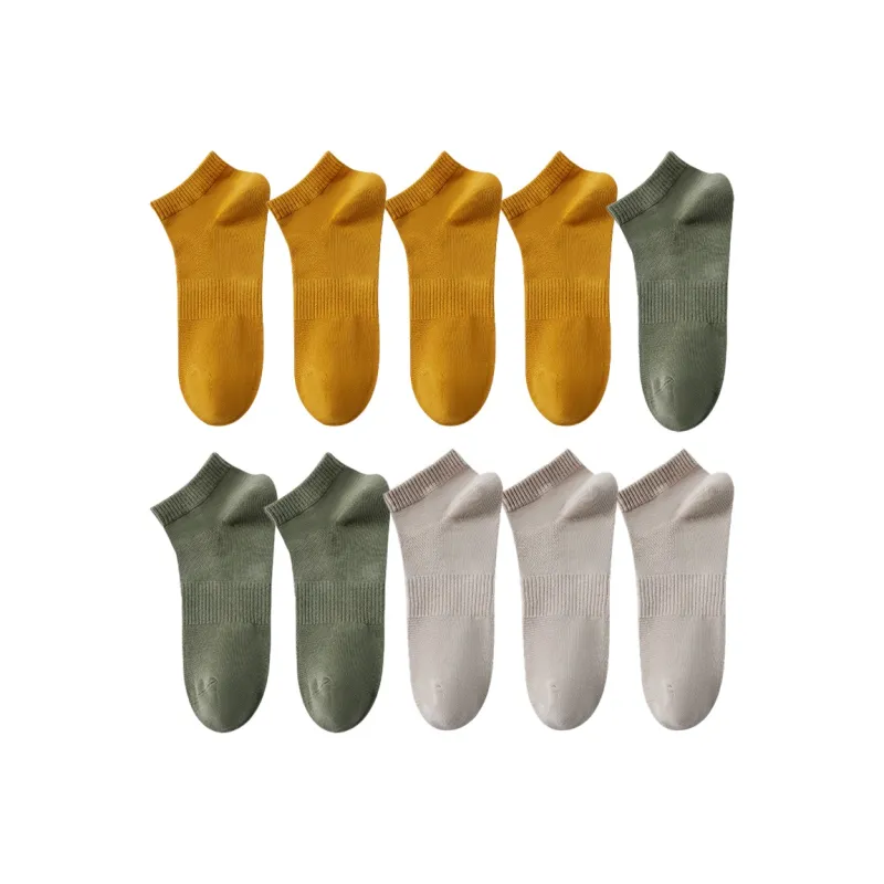 Cotton Gene Ankle Socks Men's Combo Set-29