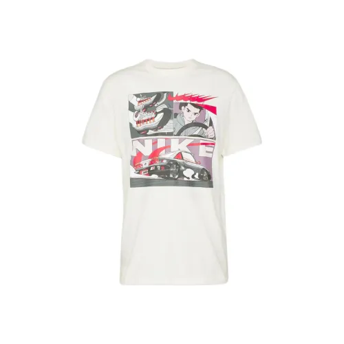 Nike T Shirts Men Ivory White