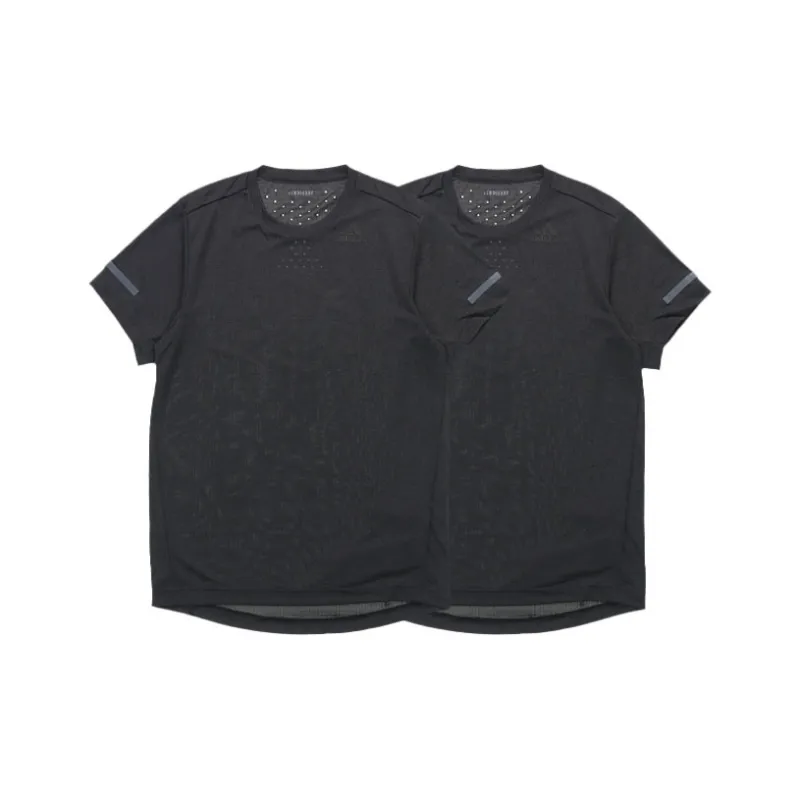 Adidas T Shirt Men's 2 Pack Black-0