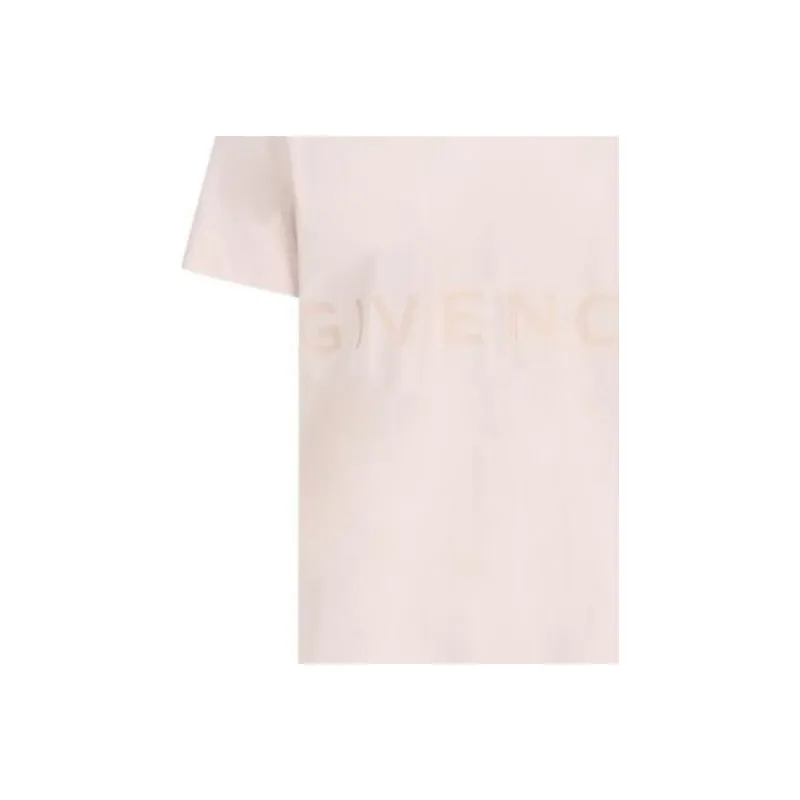Givenchy 4G Embroidered Crewneck T Shirt-2