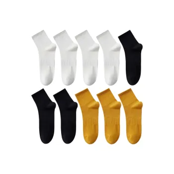 Cotton Gene Mid Calf Socks Men's Combo Set
