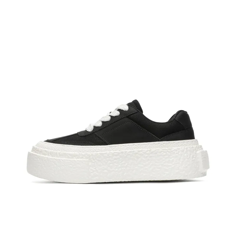 Ritai Anti Slip And Wear Resistant Height Increasing Low Top Skateboard Shoes Unisex-0