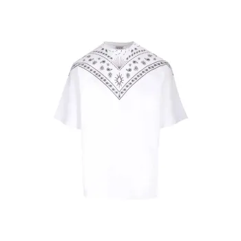 Marcelo Burlon Bandana Printed Crewneck T Shirt