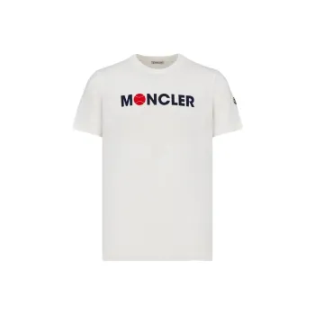Moncler Logo Detailed Crew Neck T Shirt