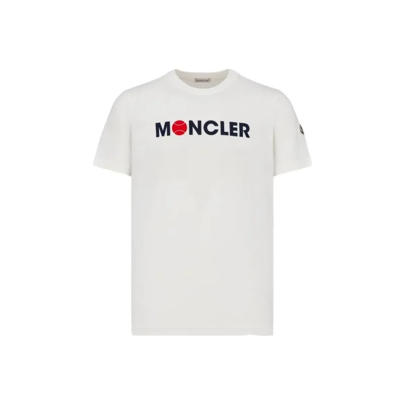 Moncler Logo Detailed Crew Neck T Shirt-0