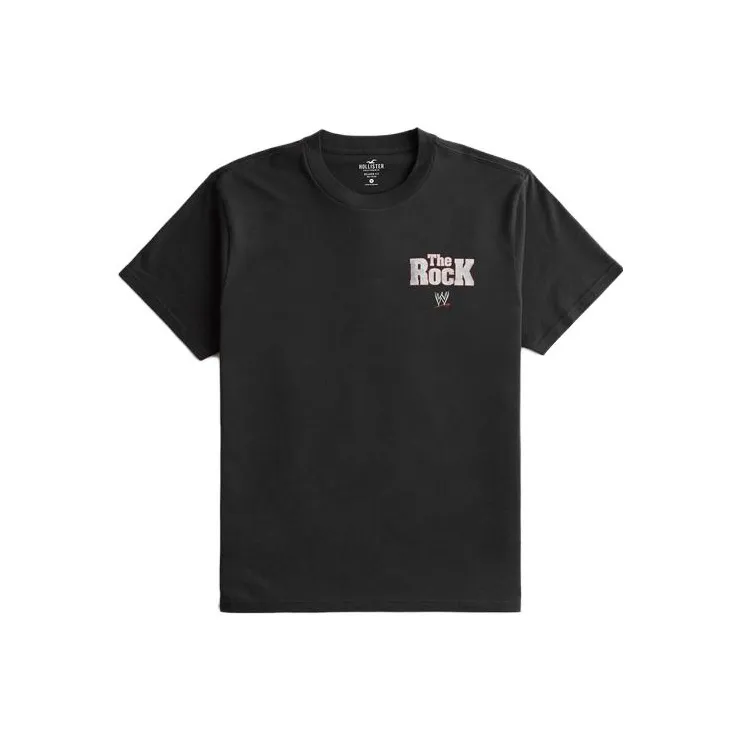 Hollister T-Shirts Unisex Faded Black-0