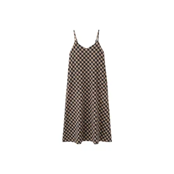 XIAFENYAN Nightgown Women's Khaki