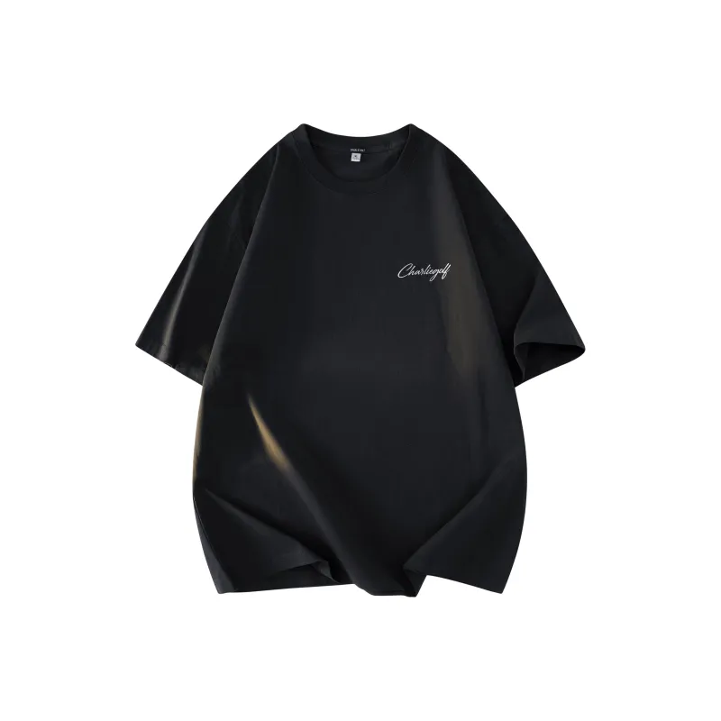 CHARLIE GOLF T Shirt Unisex Black-1
