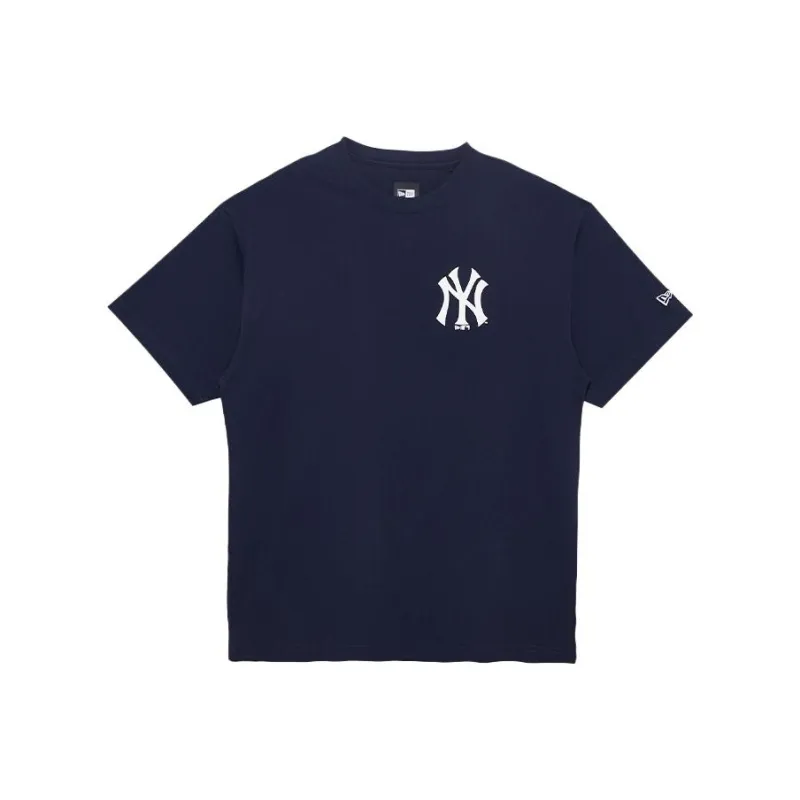 New Era T Shirt Unisex Navy Blue-0