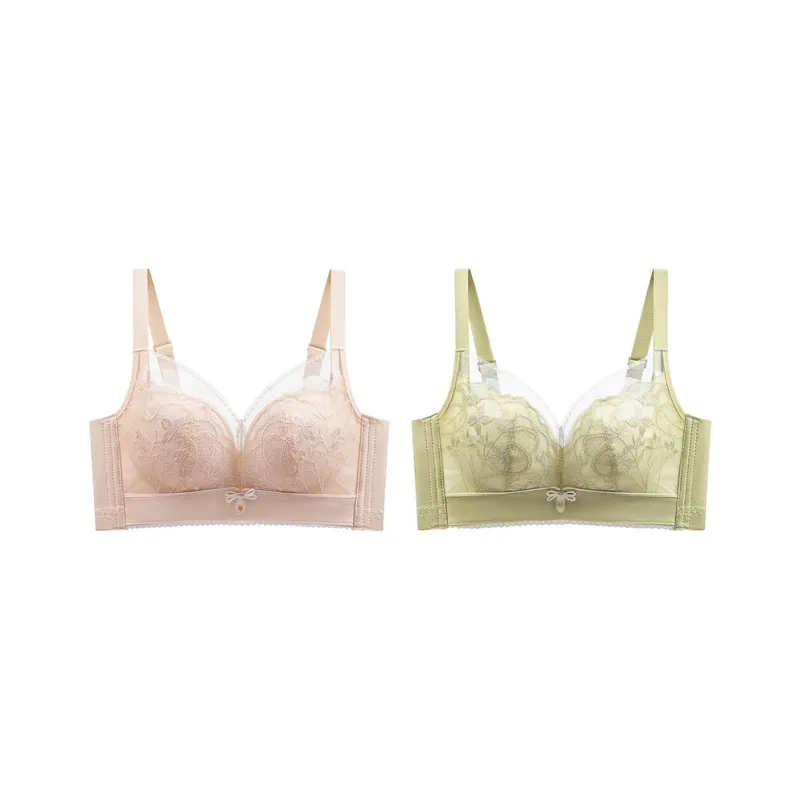 2323 Bra Women's 2 Pack Pink Skin-1