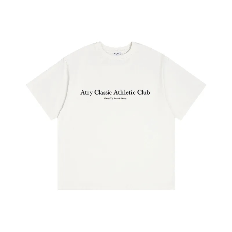 Atry Alphabet Slogan Series T Shirts Unisex-11