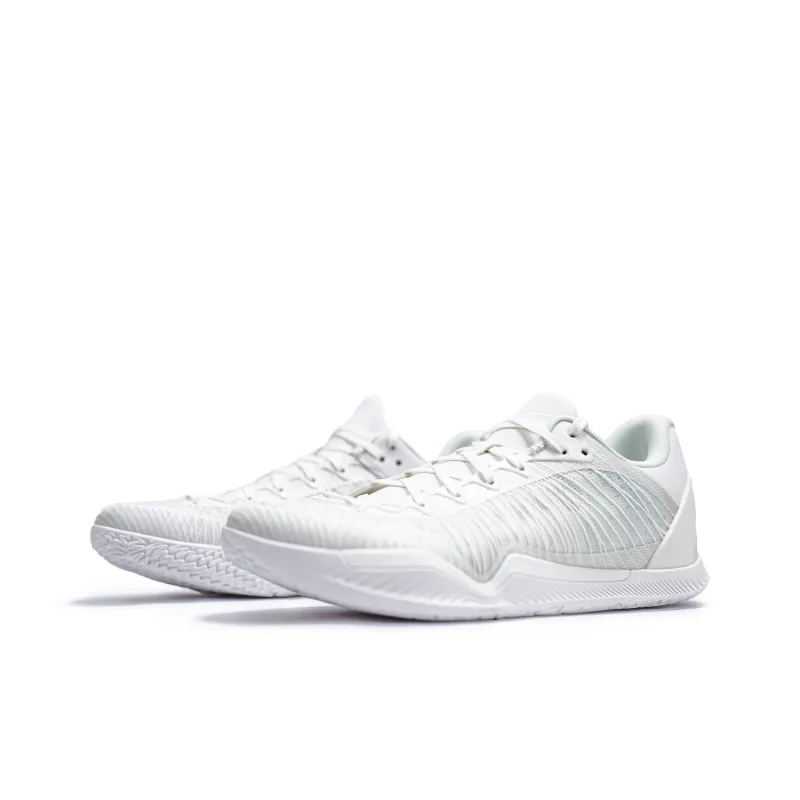 Serious Player Only Player 1 Cushioned Slip Resistant Abrasion Resistant Low Top Basketball Shoes Men's White-1