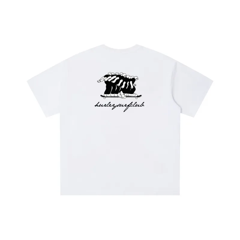 Hurley T-Shirts Unisex White-0