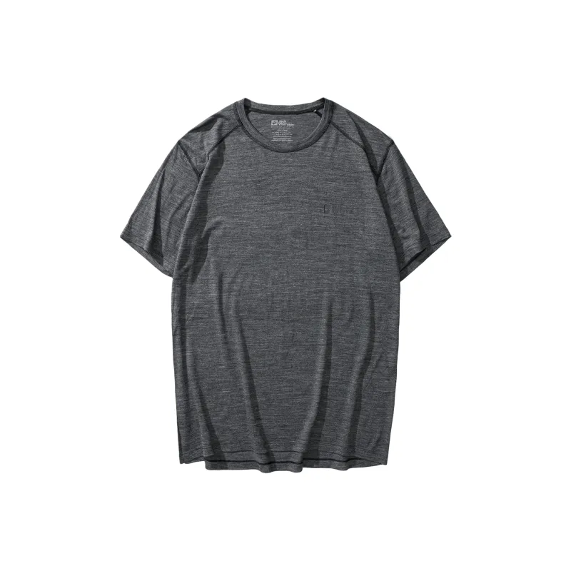 Jack Wolfskin T Shirt Men's Dark Gray-0