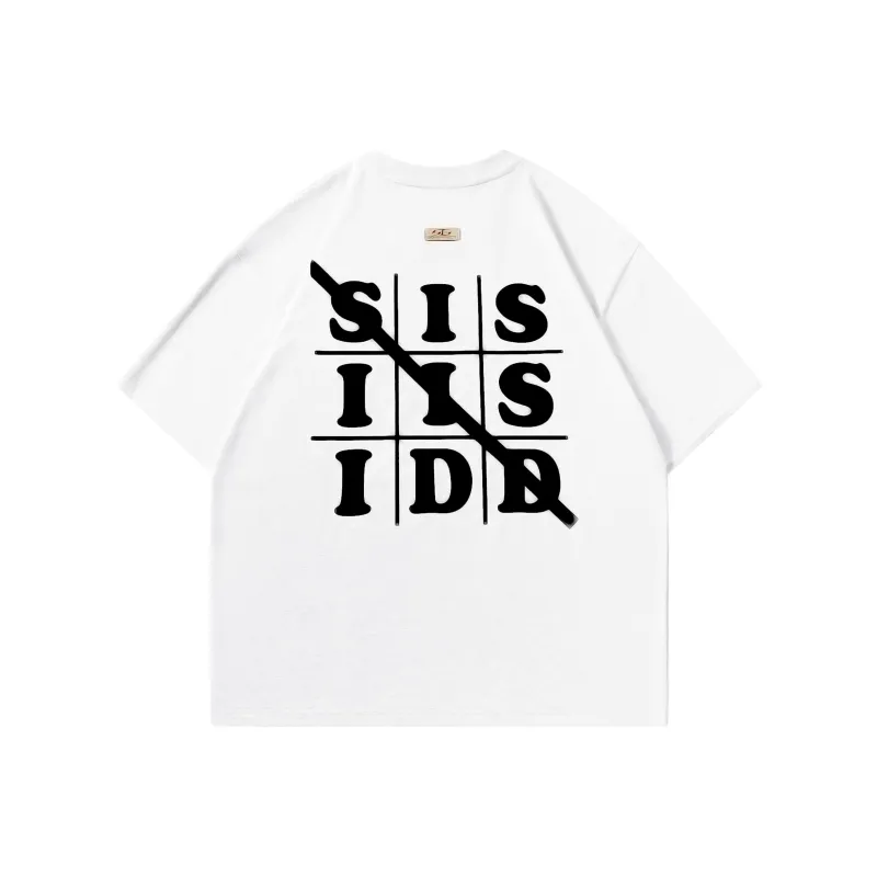 SIDEEFFECT Short Sleeved T Shirts Summer Unisex-8
