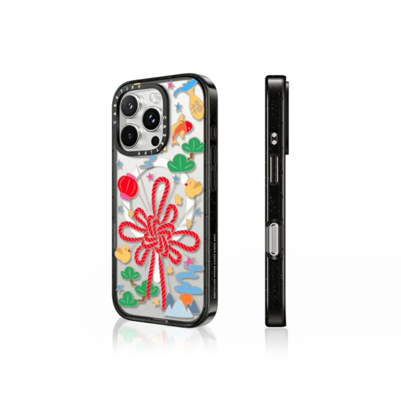 CASETIFY PC Material Peaceful Phone Cases Compatibility With IPhone 16/16 Pro/16 Pro Max/15/15 Pro/15 Pro Max Cartoon-2