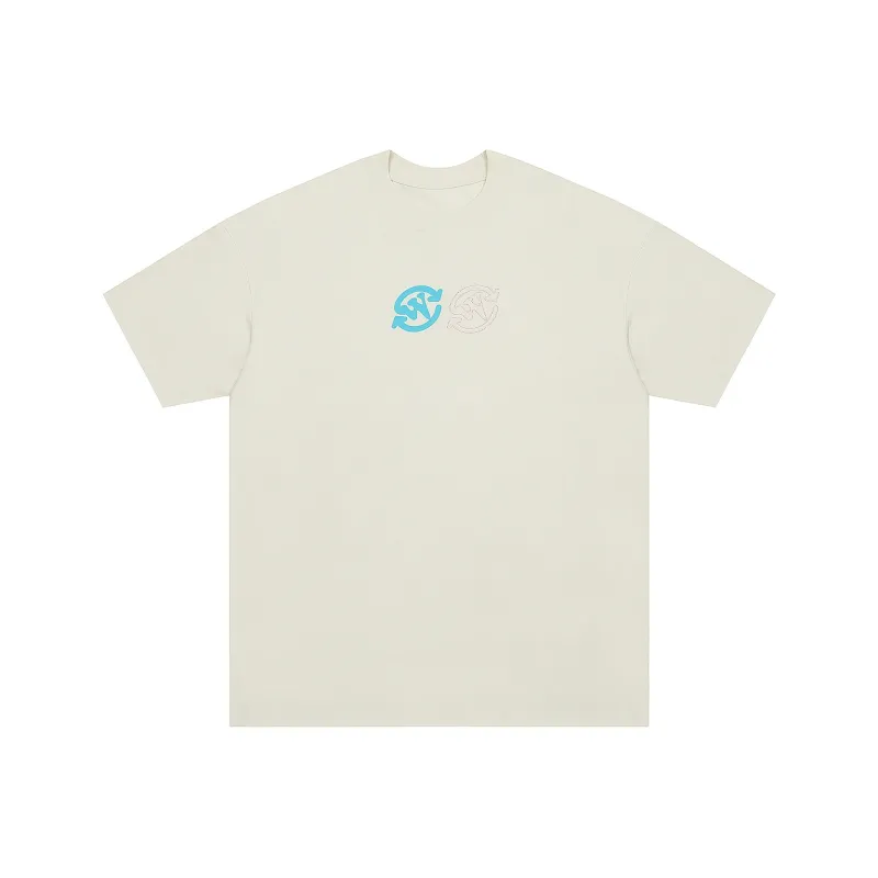 WHOA HA! T-Shirts Unisex White Gray-0