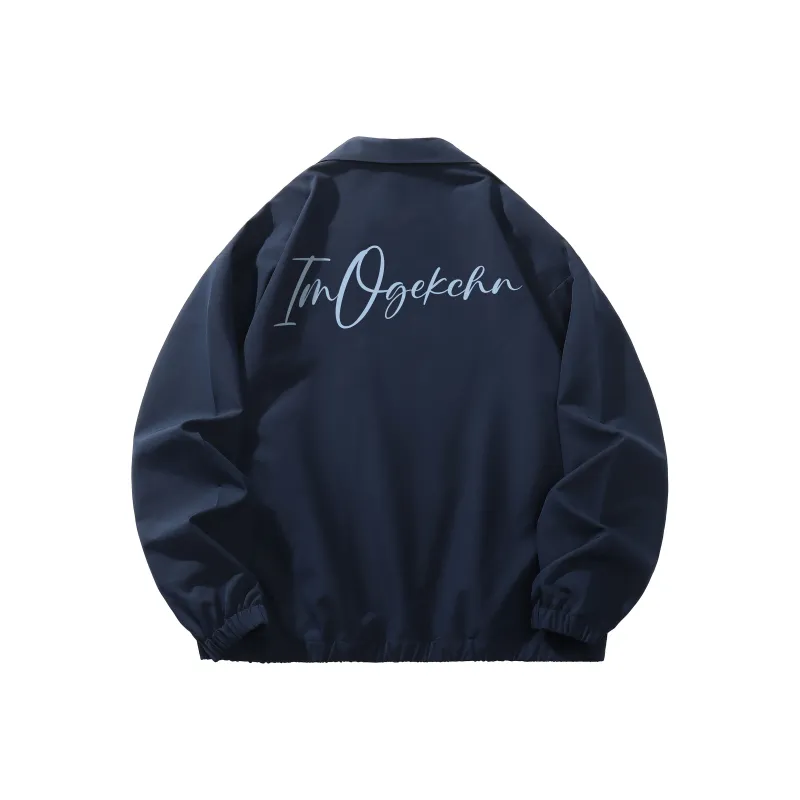 OGEK Jackets Coats Unisex Black Comes With White Stripes Short Sleeved Shirt-6