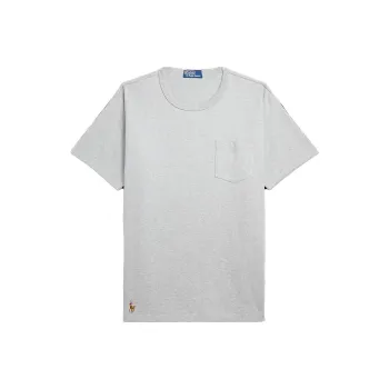 Polo Ralph Lauren T Shirts Men Light Gray