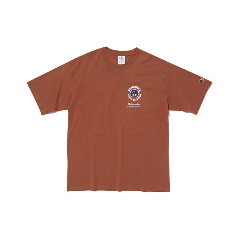 Champion T-Shirts Unisex Brown-0