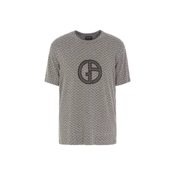 GIORGIO ARMANI T-Shirts Men Khaki