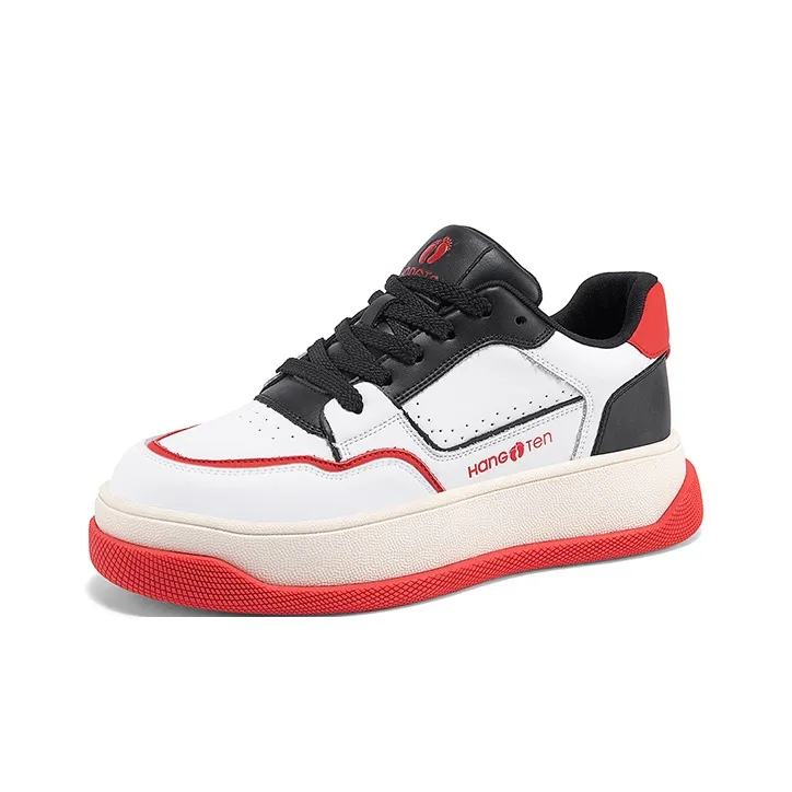 HANG TEN Slip Resistant Cushioning Abrasion Resistant Balance Low Top Skateboard Shoes Unisex-8
