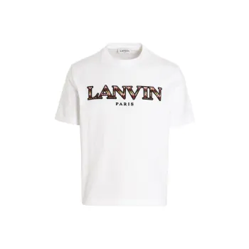 Lanvin Logo Crew neck T shirt