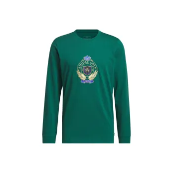 Adidas Go To Crest Graphic Long Sleeve Tee