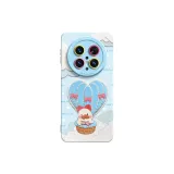 Hot Air Balloon Duck Blue I