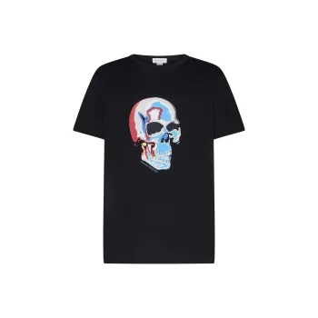 Alexander McQueen Graphic Printed Crewneck T Shirt