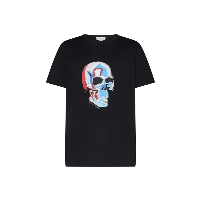 Alexander McQueen Graphic Printed Crewneck T Shirt-0