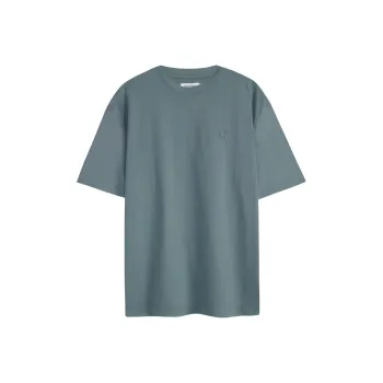 CALVIN KLEIN SS24 Series T Shirt Men's Light Gray Blue