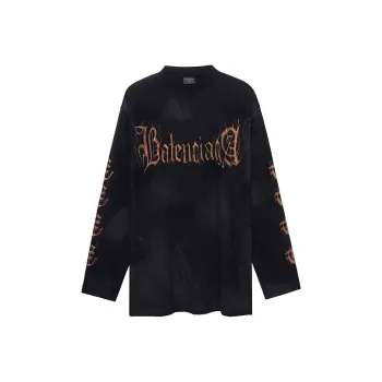 Balenciaga T Shirt Unisex Black