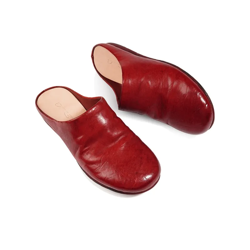 Dreambo Genuine Leather Sole Abrasion Resistant Slip Resistant Wrap toe Slippers Women's-9