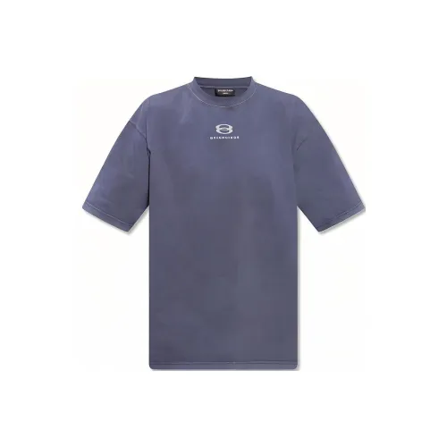 Balenciaga FW22 T-Shirt Men's Gray Blue