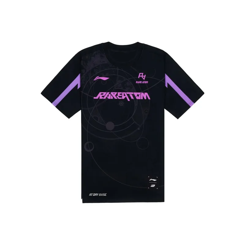 LiNing x LEAGUE OF LEGENDS T Shirt Men's Black-0