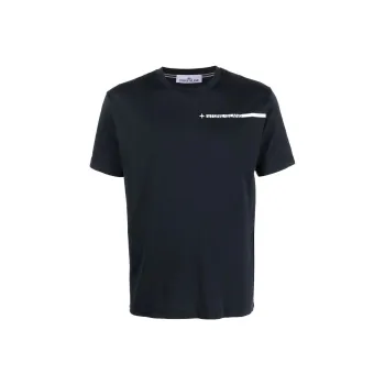 STONE ISLAND T Shirts Men Navy