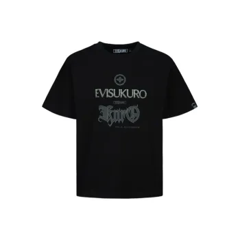 EVISU T Shirts Men Black