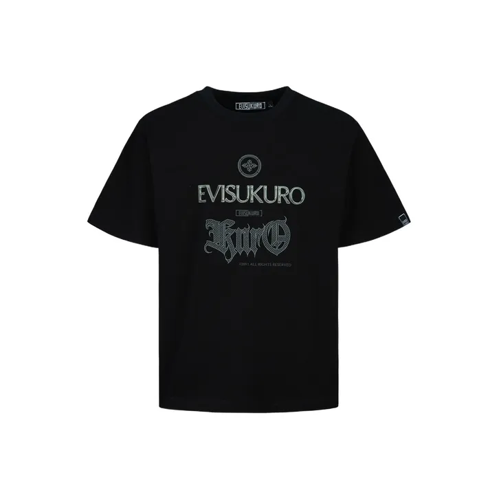 EVISU T Shirts Men Black-0