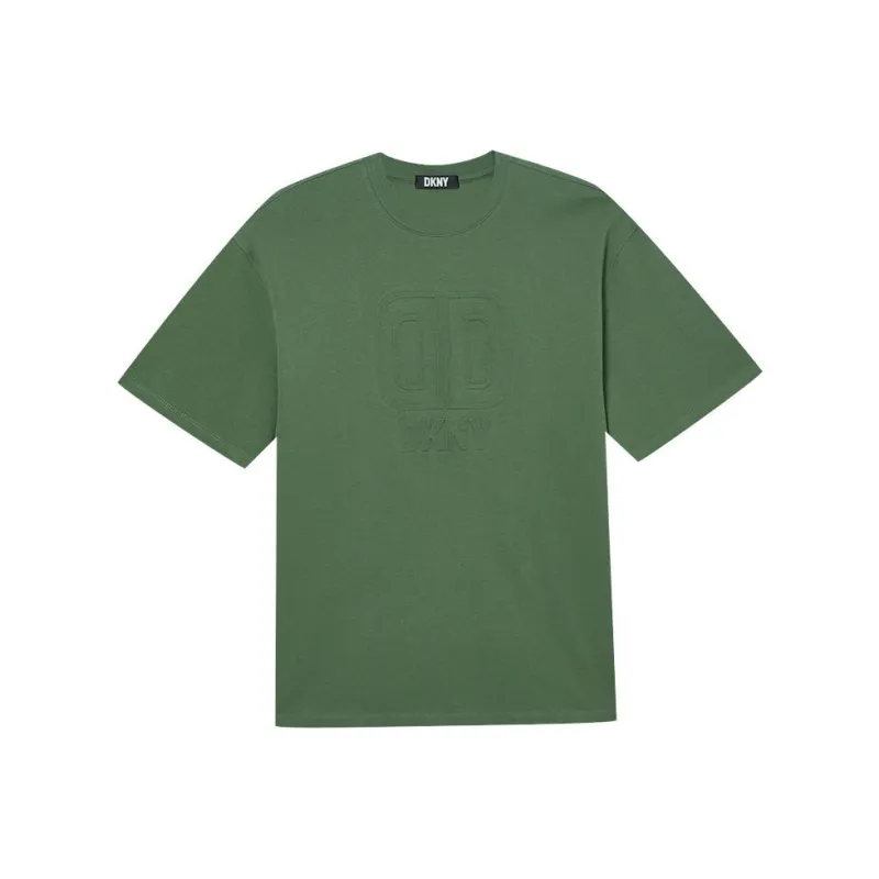 DKNY T-Shirts Men Olive Green-0