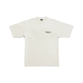 Balenciaga SS23 T Shirt Loose Fit Men's Beige