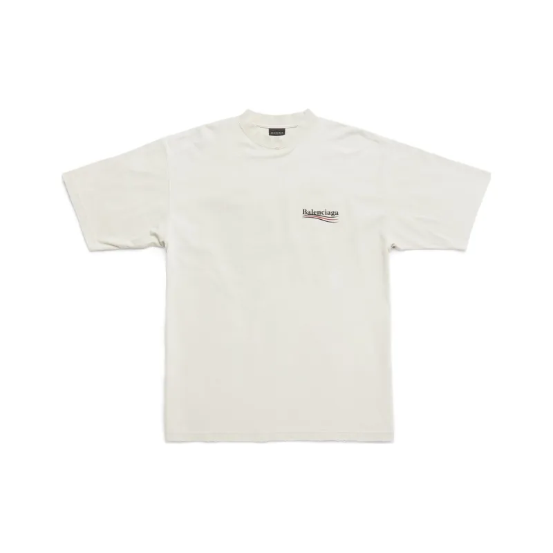 Balenciaga SS23 T Shirt Loose Fit Men's Beige-0