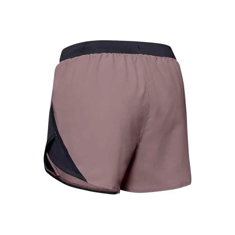 Under Armour Casual Shorts Women's Gray Pink-1