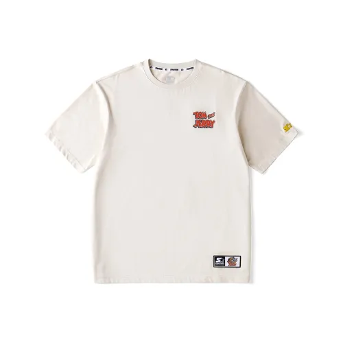 STARTER Tom And Jerry Series SS23 T-Shirts Unisex Birch White